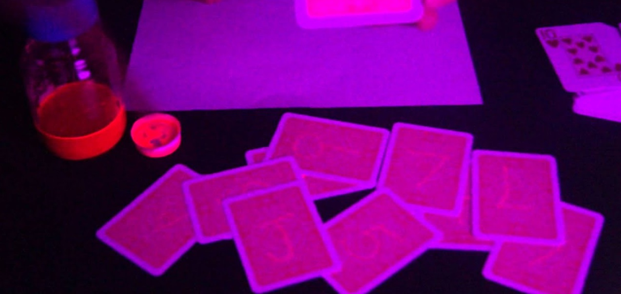 Why the marking cards with invisible ink is Useful in poker?